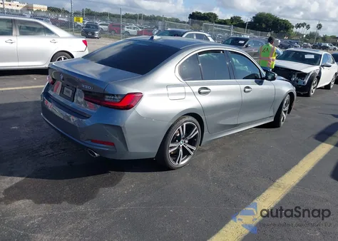 2024 BMW 330I from USA, damaged, VIN 3MW69FF08R8D80263